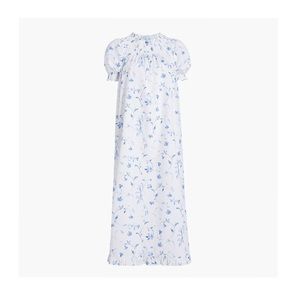 Hill House Home Caroline Nap Dress- Blue Botanical